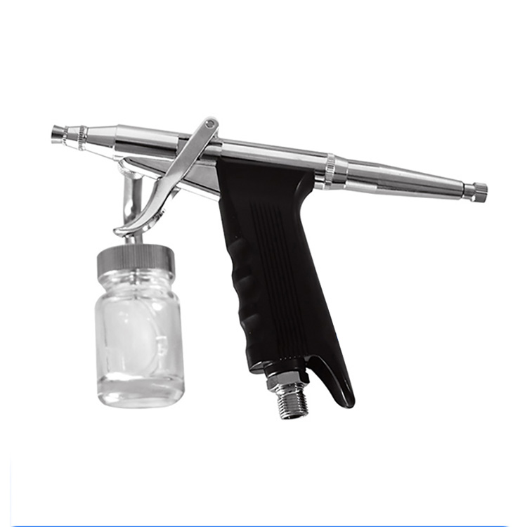 Dubbelwerkende Airbrush met zijwaartse invoer