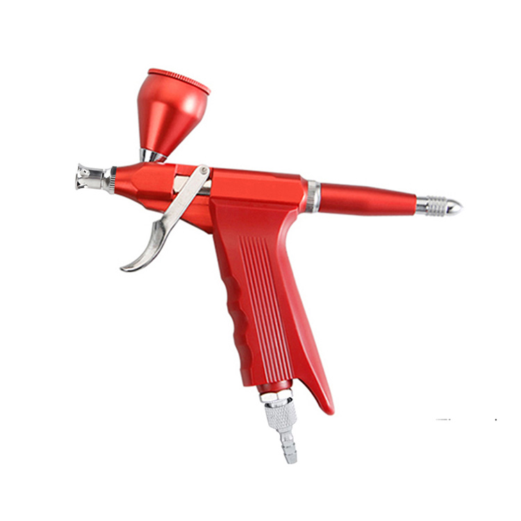 Triggertype dubbelwerkende airbrush